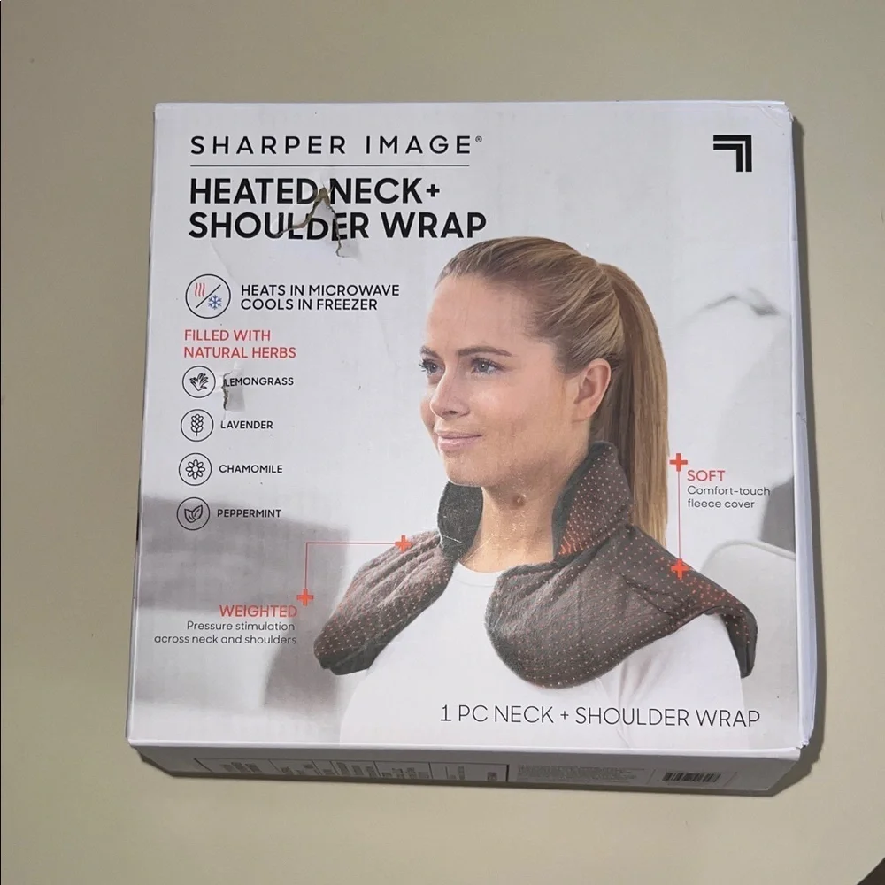 RENPHO Eyeris 1 Eye Massager - Gray &  Neck/Shoulder Wrap